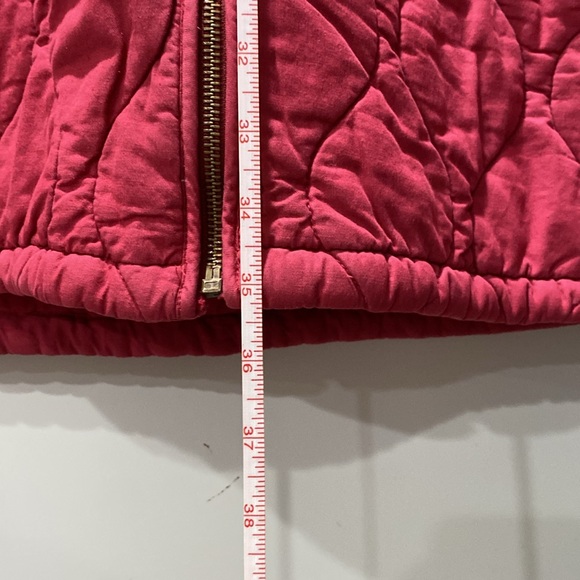 7 for All Mankind Quilt coat small red - Picture 3 of 7